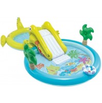 Piscina gonfiabile Alligatore Intex 57164 playground spruzzi gioco bambino